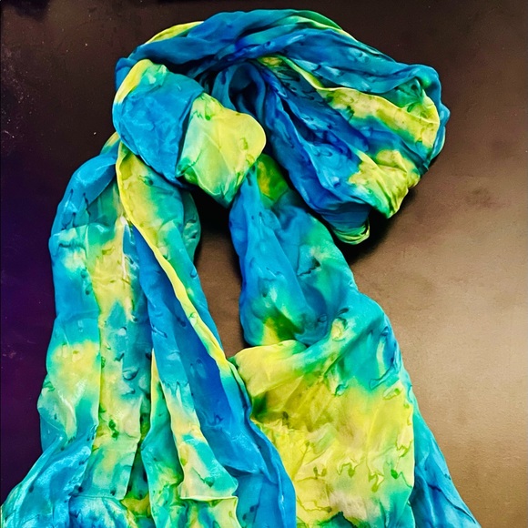 Artisan Accessories - 🦋Handpainted Silk Scarf